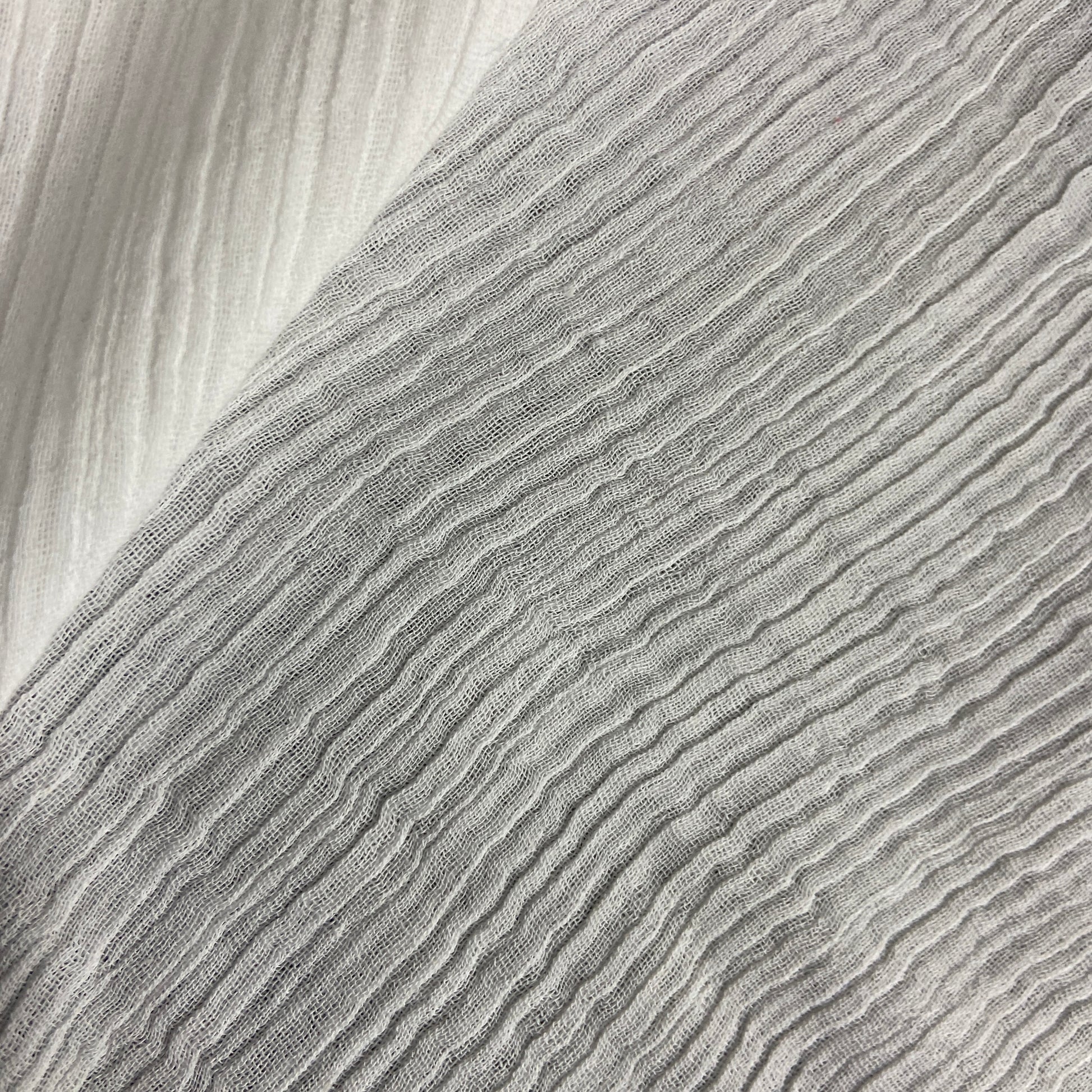 White 40*40/100*72 Double Guze HT 63"