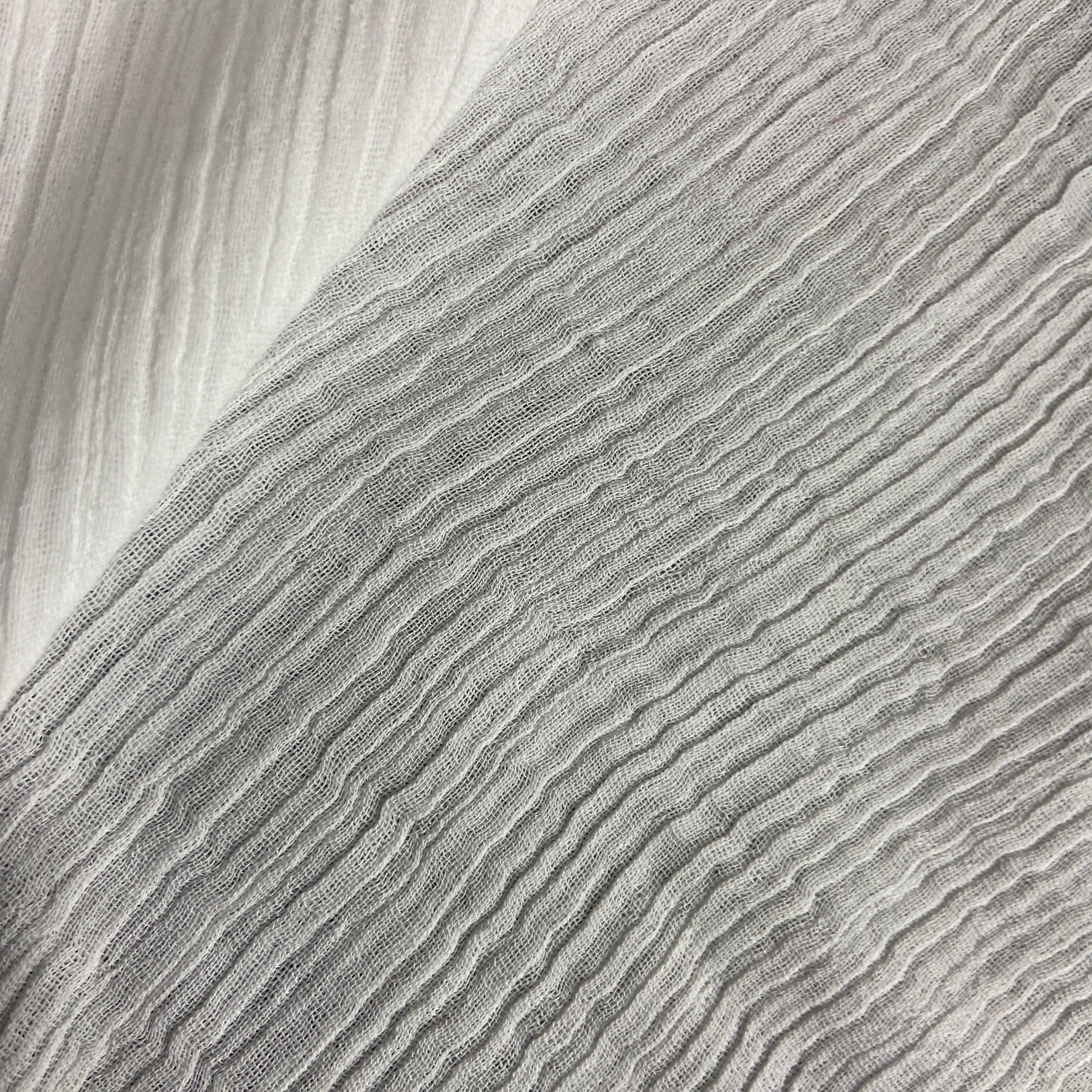 White 40*40/100*72 Double Guze HT 63"