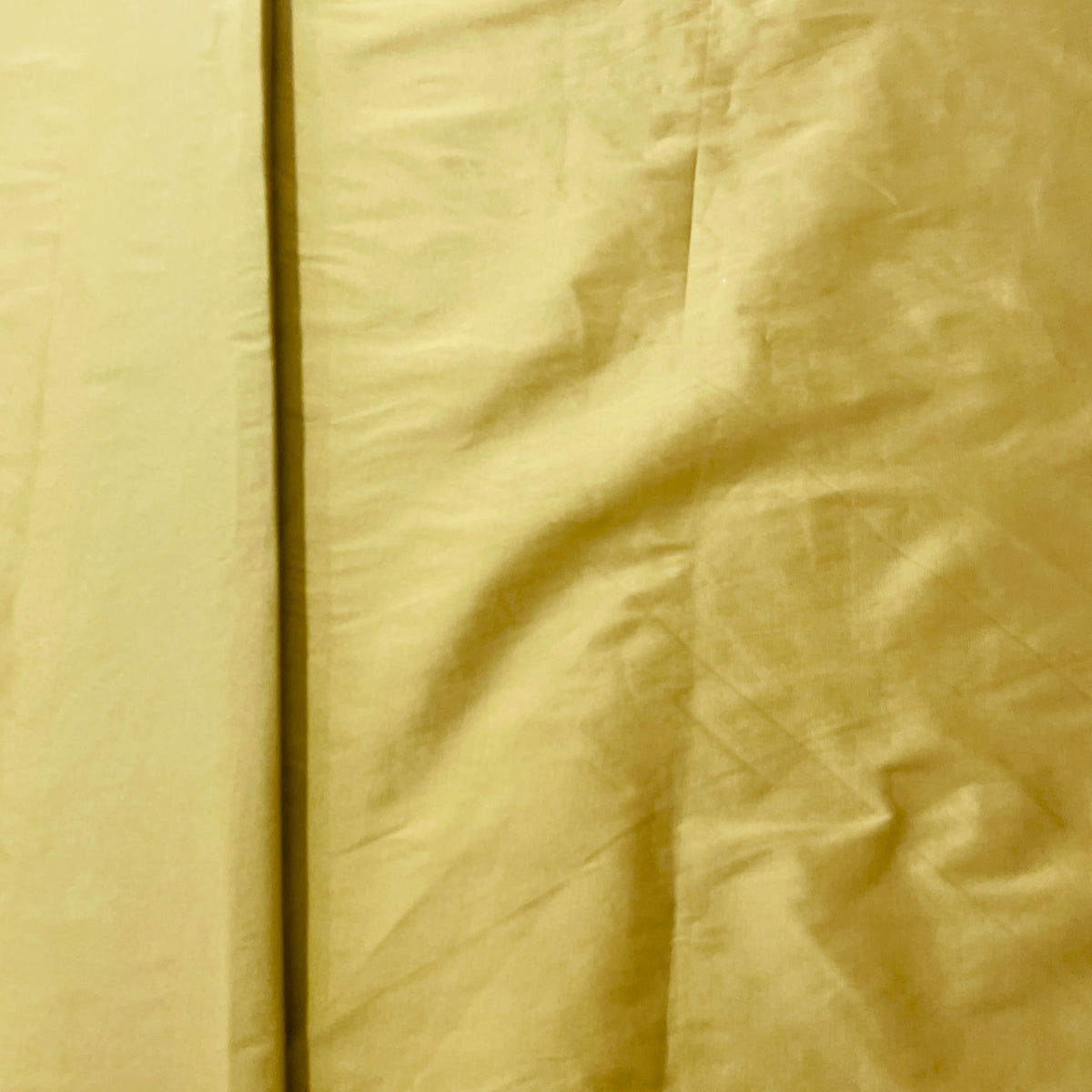 Tortilla Brown Solid Silk Taffeta Fabric - TradeUNO