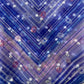 Buy Blue Multicolor Bandhani Embroidery Organza Fabric Online