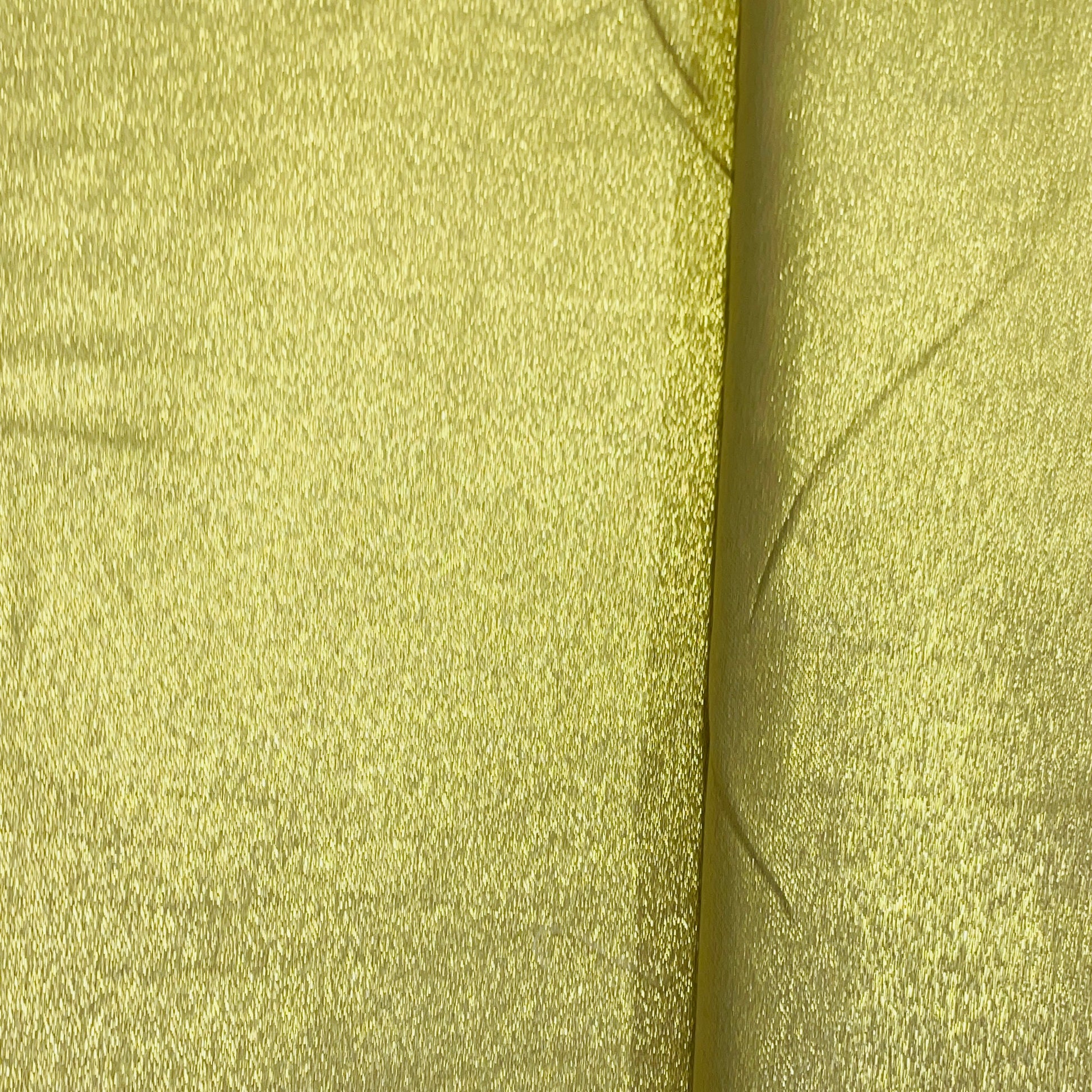 Gold Solid Brocade Jacquard Fabric - TradeUNO