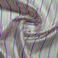 Multicolor Stripes With Lurex Organza Jacquard Fabric - TradeUNO
