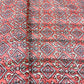Pink Traditional Print Tusser Silk Fabric