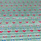 Green & Multicolor Traditional Print Tusser Silk Fabric - TradeUNO