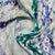 Purple & Multicolor With Silver Lurex Shibori Batik Print Cotton Fabric - TradeUNO