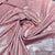 Pink Solid Foil Imported Knit Lycra Fabric - TradeUNO