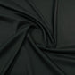 Black Solid Satin Crepe Fabric