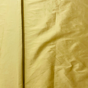 Golden Solid Silk Taffeta Fabric - TradeUNO