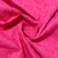 Magenta Pink Embroidery Cotton Fabric
