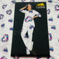 White & Blue Quirky Print Cotton Fabric - TradeUNO