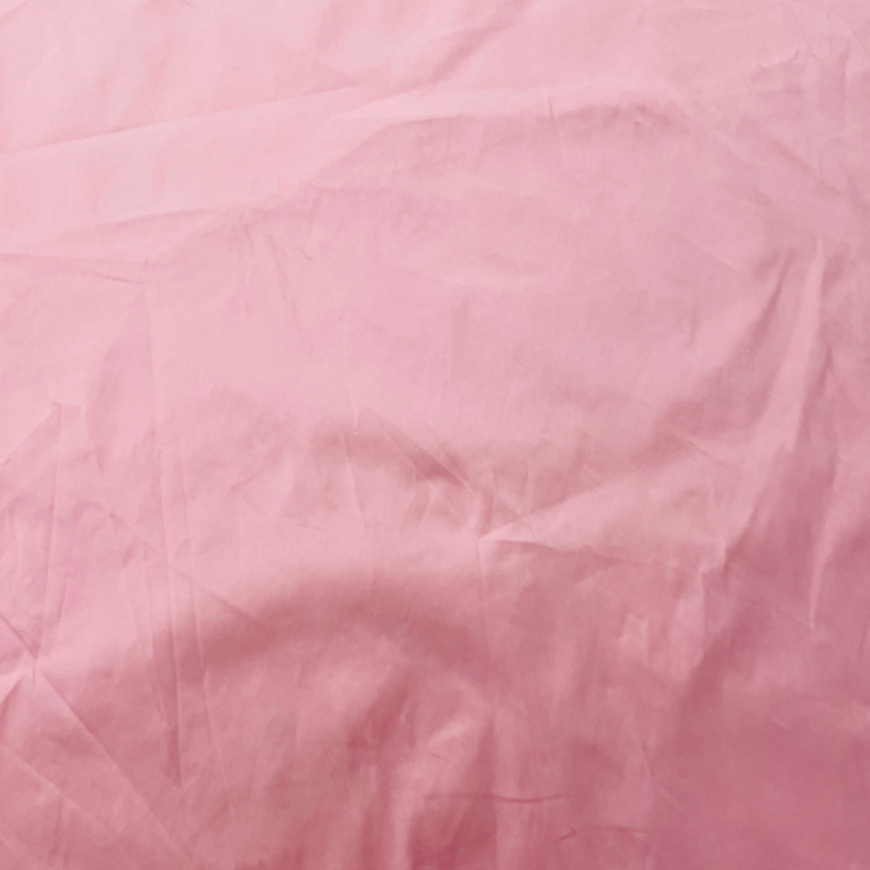 Pink Solid Silk Taffeta Fabric - TradeUNO