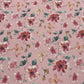 Pink & Multicolor Floral Print georgette Fabric 11279