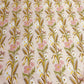 Pink & Mulitcolor Floral Brocade Jacquard Fabric - TradeUNO