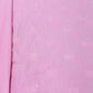 Pink Geometerical Sequence Embroidery Cotton Fabric - TradeUNO