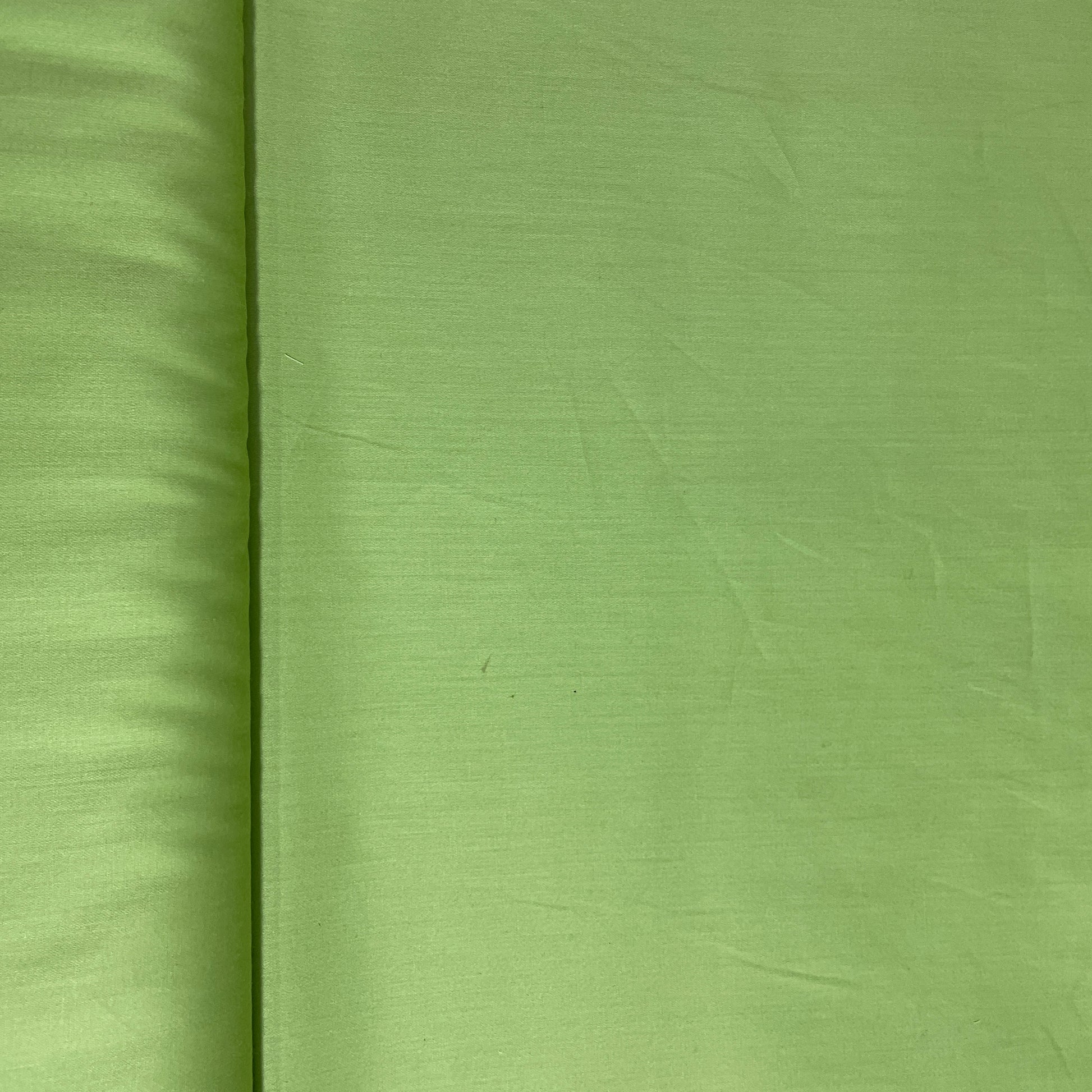 Sage Green Solid Cotton Satin Fabric - TradeUNO