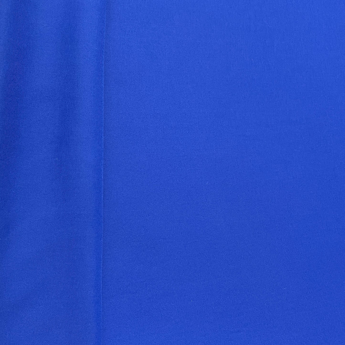 Blue Solid Satin Crepe Fabric - TradeUNO