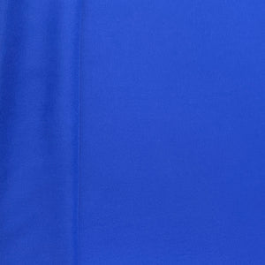 Blue Solid Satin Crepe Fabric - TradeUNO