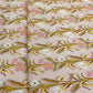 Pink & Mulitcolor Floral Brocade Jacquard Fabric - TradeUNO