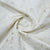 Off White Floral Sequence Embroidery Dyeable Cotton Fabric - TradeUNO