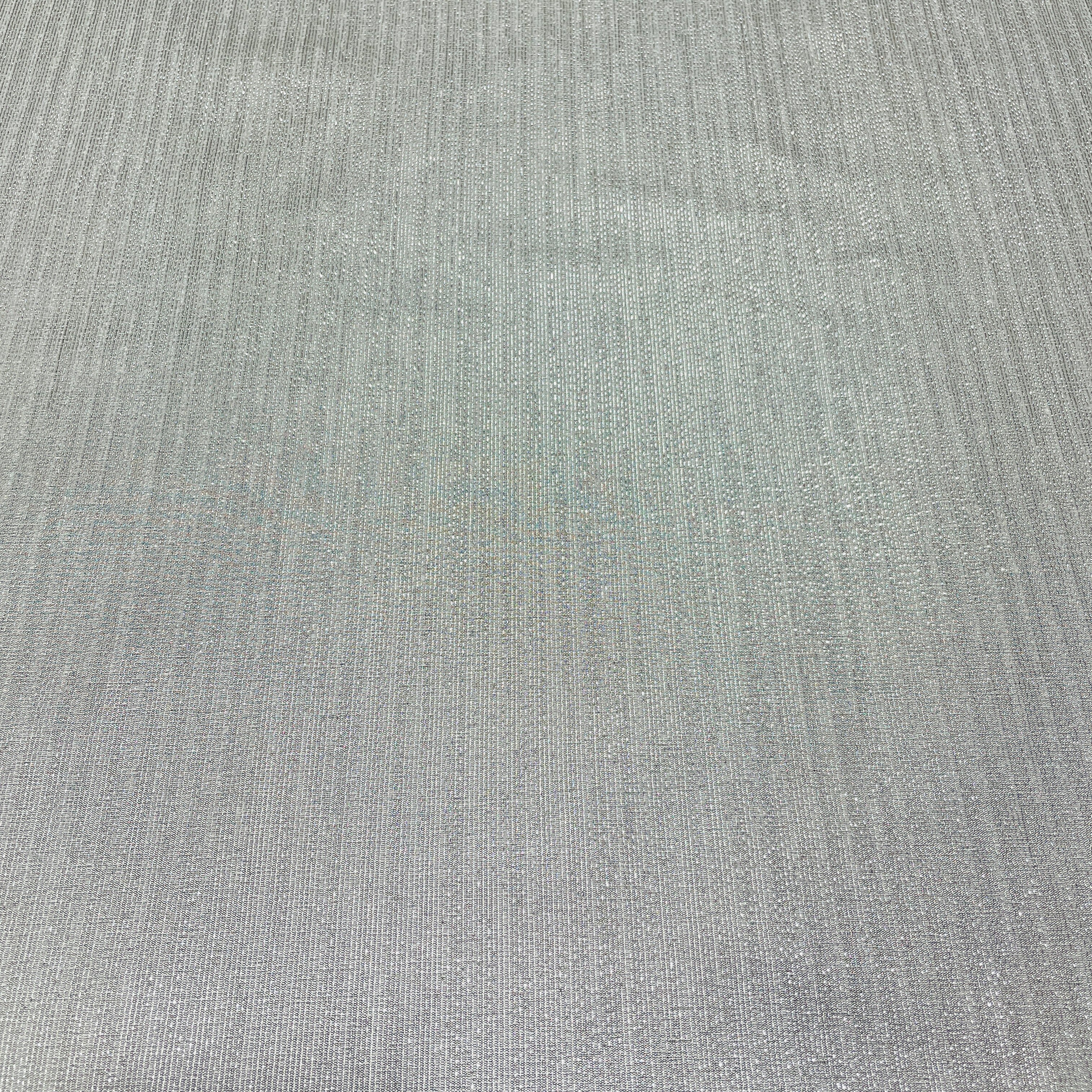 Silver Stripe Brocade Jacquard Fabric - TradeUNO