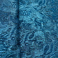 Teal Blue Floral Brocade Jacquard Fabric