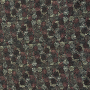 Multicolor Geometerical Print Georgette Fabric - TradeUNO