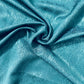 Embreld Greeen Foil Print Jacquard Silk Crepe Fabric