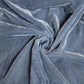 Powder Blue Solid Velvet Fabric 20928