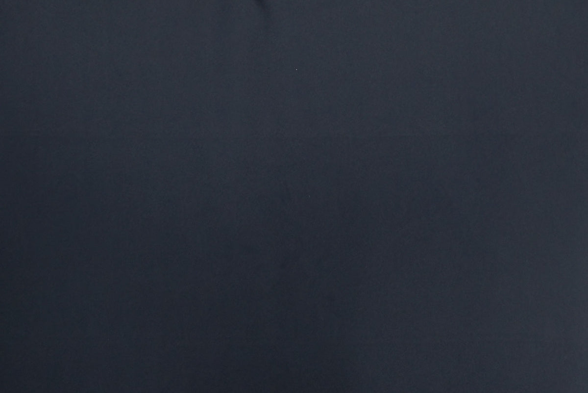 Navy Blue Solid Japanese Crepe Shirting Fabric PG-30391 - TradeUNO
