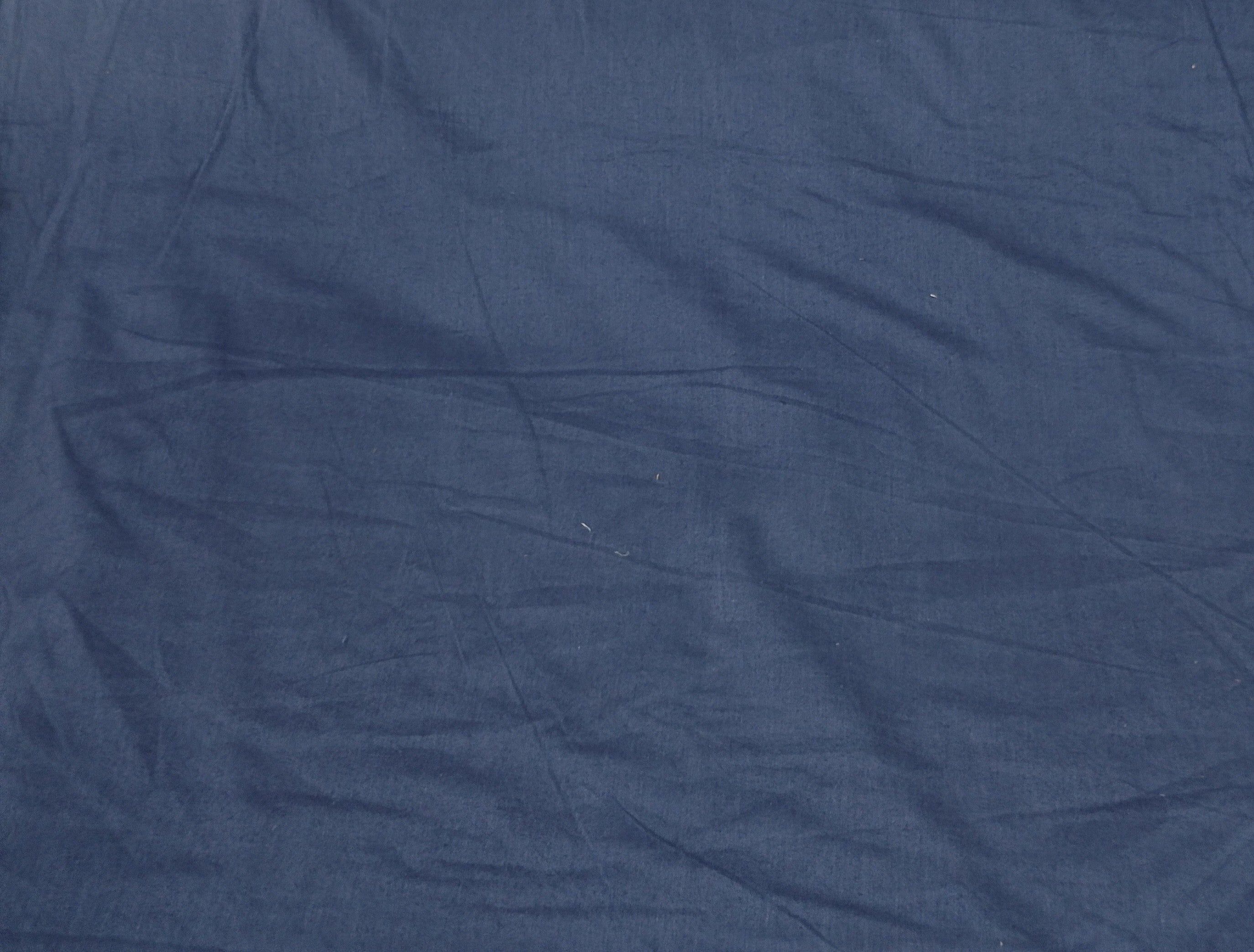 Teal Blue Solid Cotton Polyster  Fabric 5308 - TradeUNO