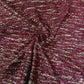 Premium Red Heavy Sequins Bonded Glitter Net Lycra Fabric