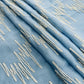 Premium Blue Abstract Handloom Tweed Fabric 15039