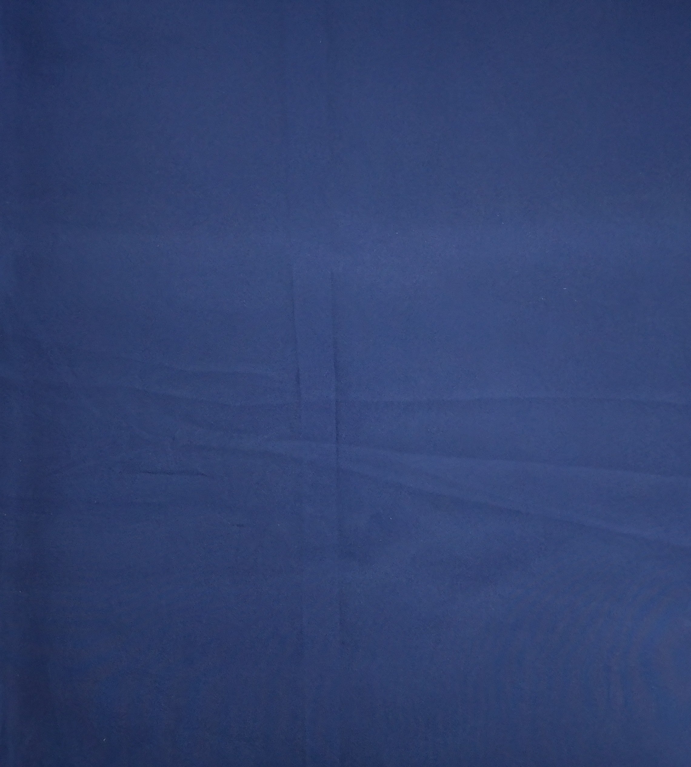 Exclusive Blue Solid Malai Crepe Fabric - TradeUNO