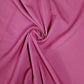 Exclusive Pink Solid Malai Crepe Fabric - TradeUNO