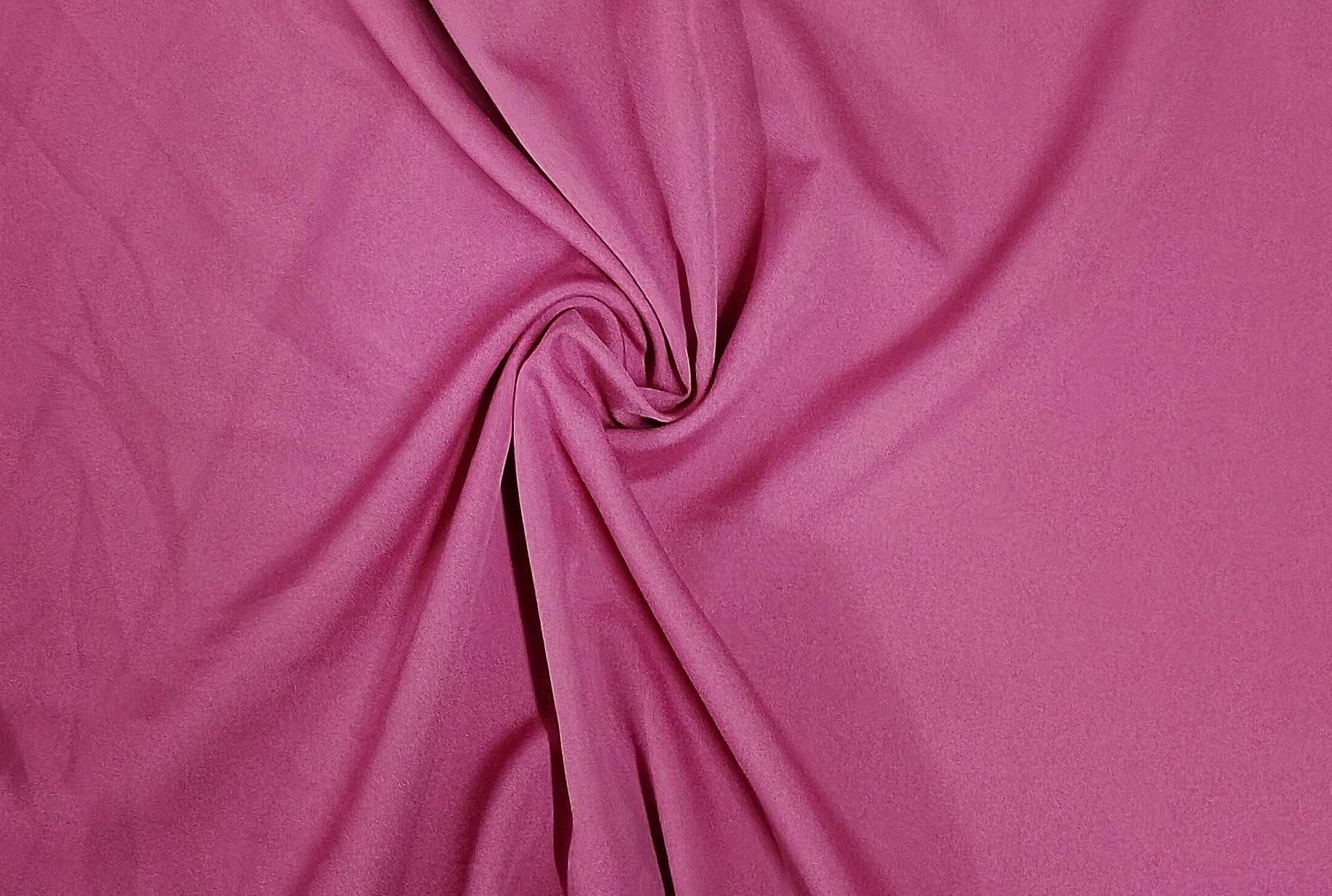 Exclusive Pink Solid Malai Crepe Fabric - TradeUNO