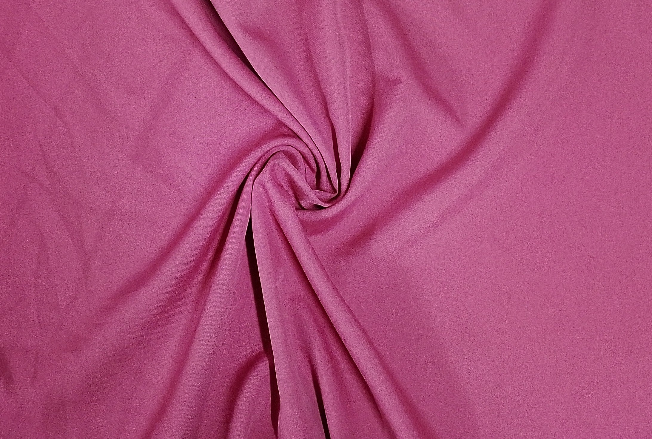 Exclusive Pink Solid Malai Crepe Fabric - TradeUNO