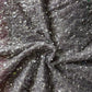 Lavender Imported Pearl & Sequence Embroidery Net Fabric 9424