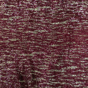 Premium Red Heavy Sequins Bonded Glitter Net Lycra Fabric - TradeUNO