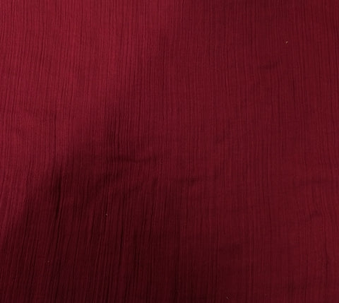 Red Solid Double Cotton Fabric SKE-26529 - TradeUNO
