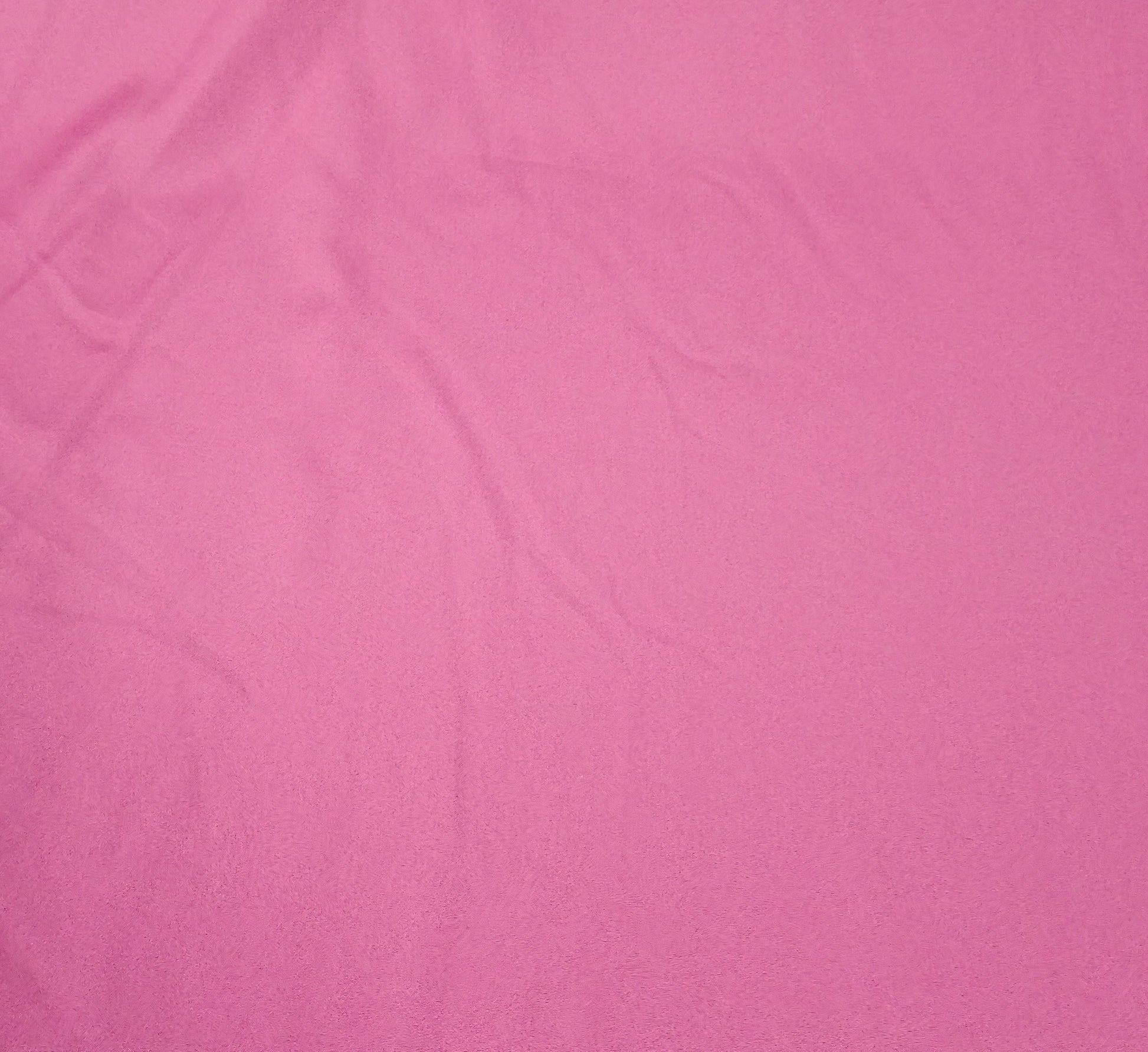 Exclusive Pink Solid Malai Crepe Fabric - TradeUNO