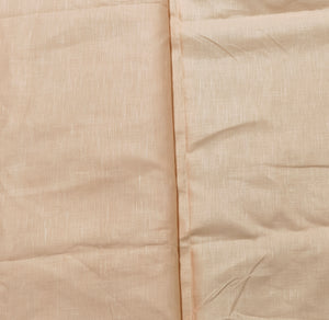 Peach Solid Solid Cotton Linen MKT-22485 - TradeUNO