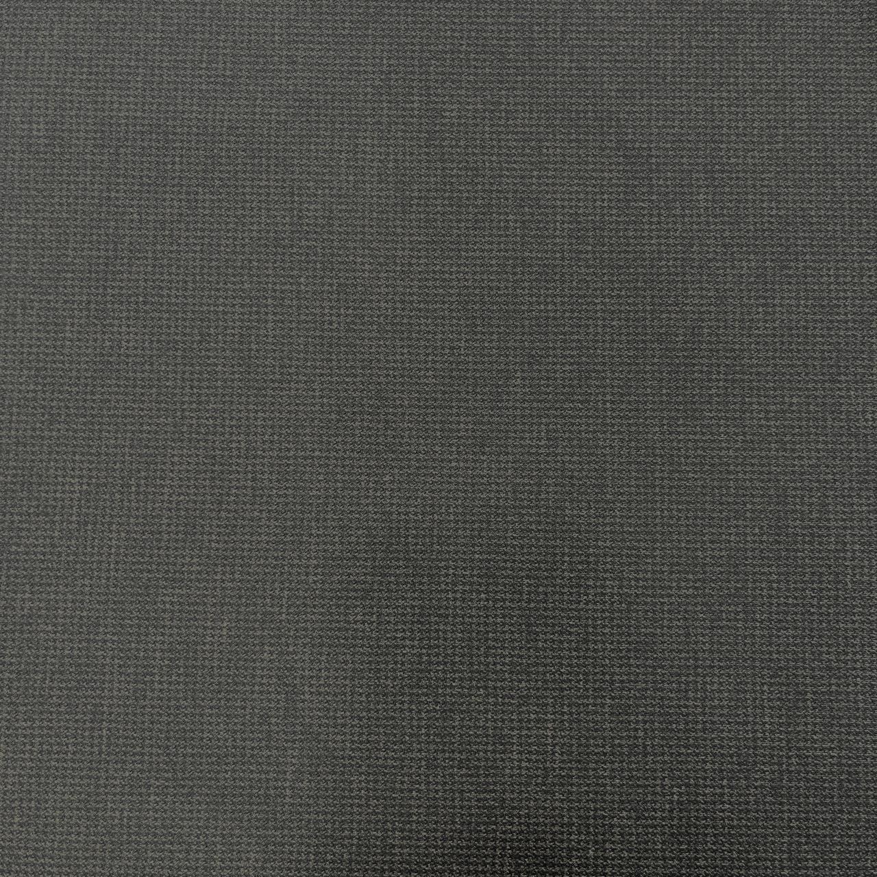 Brown Check Woollen Tweed Fabric 17983