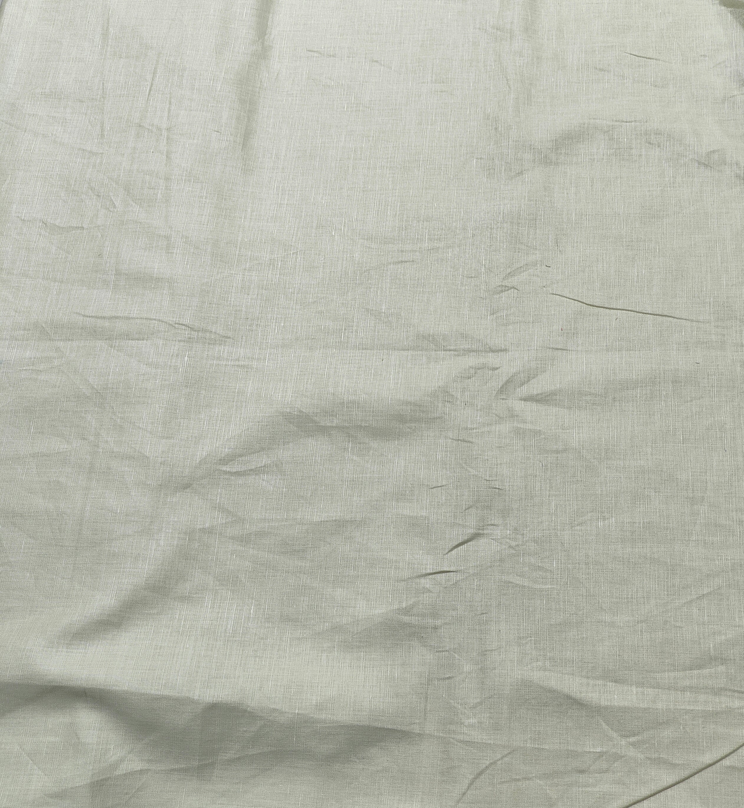 Beige Solid Cotton Linen MKT-16813 - TradeUNO