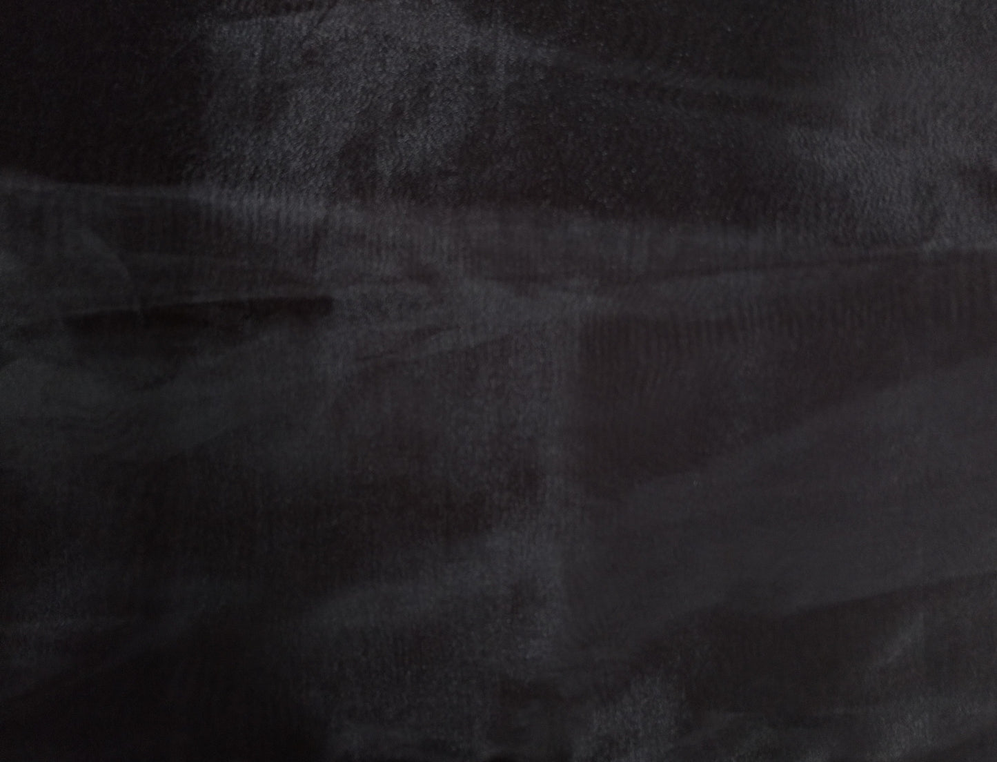 Dark Brown Solid Organza Tissue Fabric - TradeUNO
