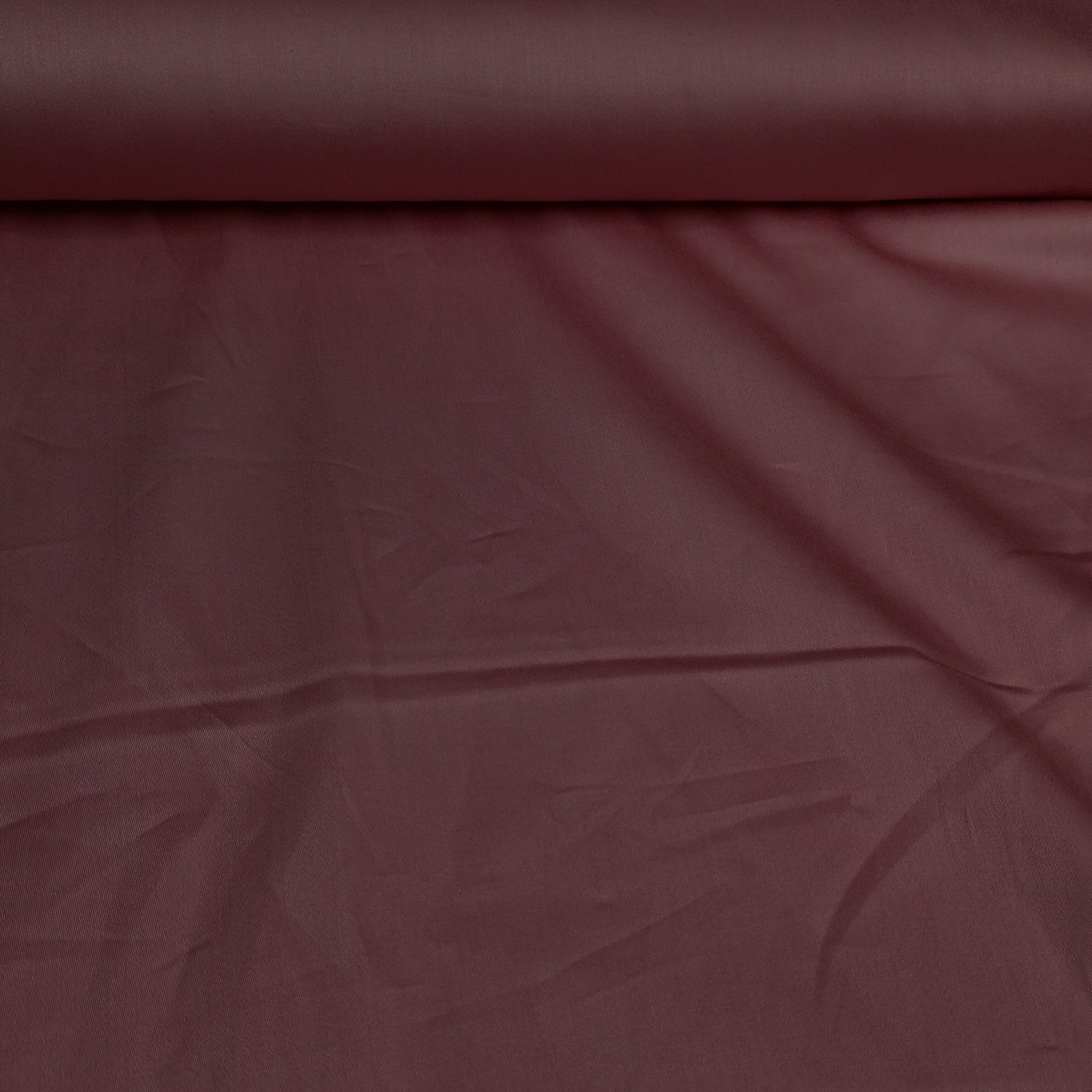 Light Pink Solid Cotton Satin Fabric - TradeUNO