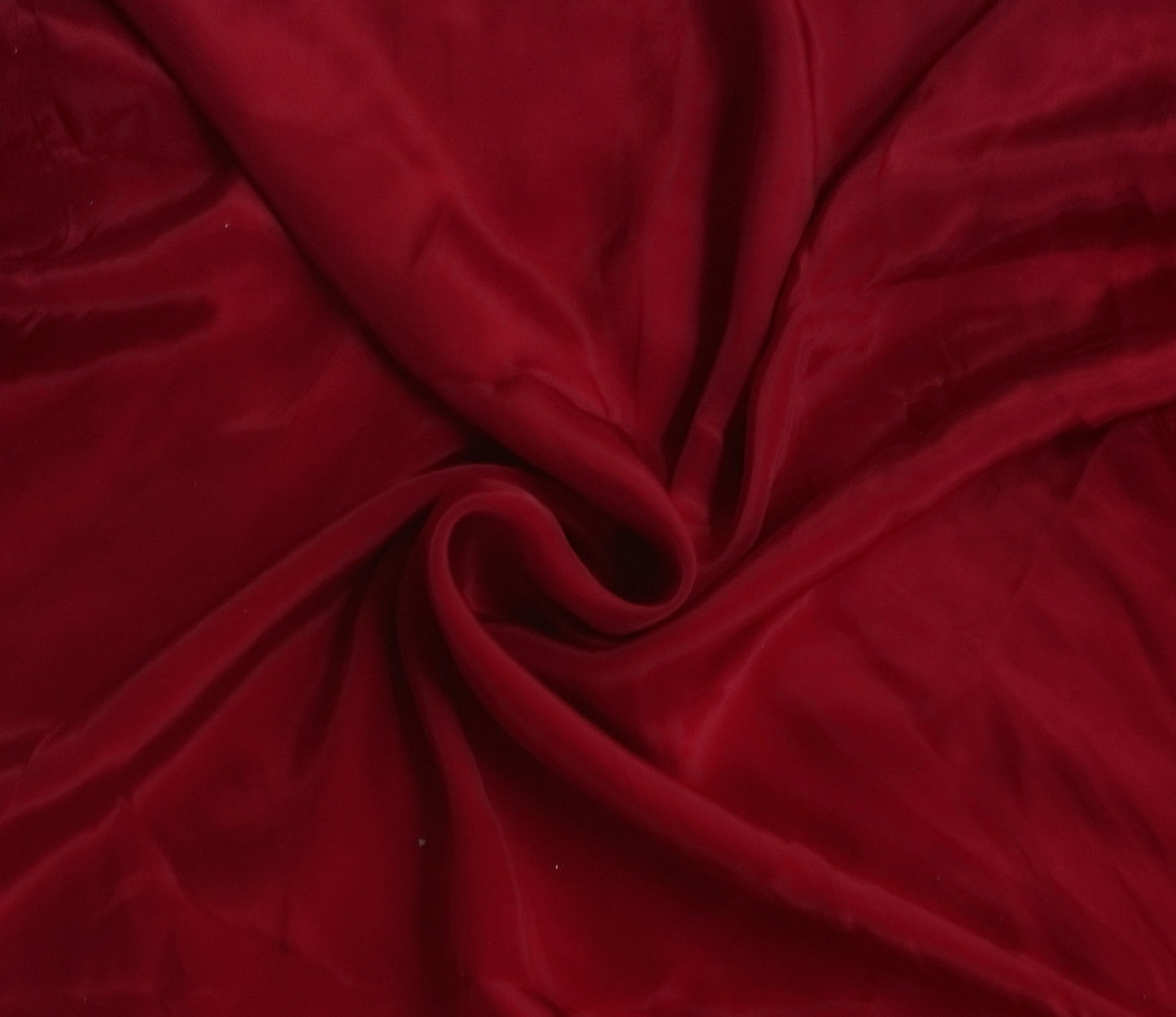 Maroon Solid Natural Crepe Fabric GT-28619