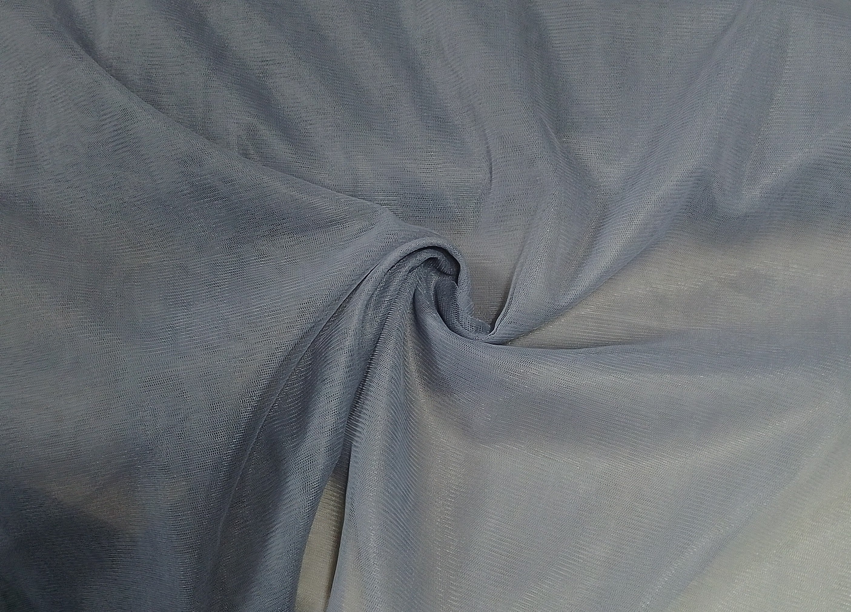 Classic Dark Rosewood Solid Net Fabric - TradeUNO