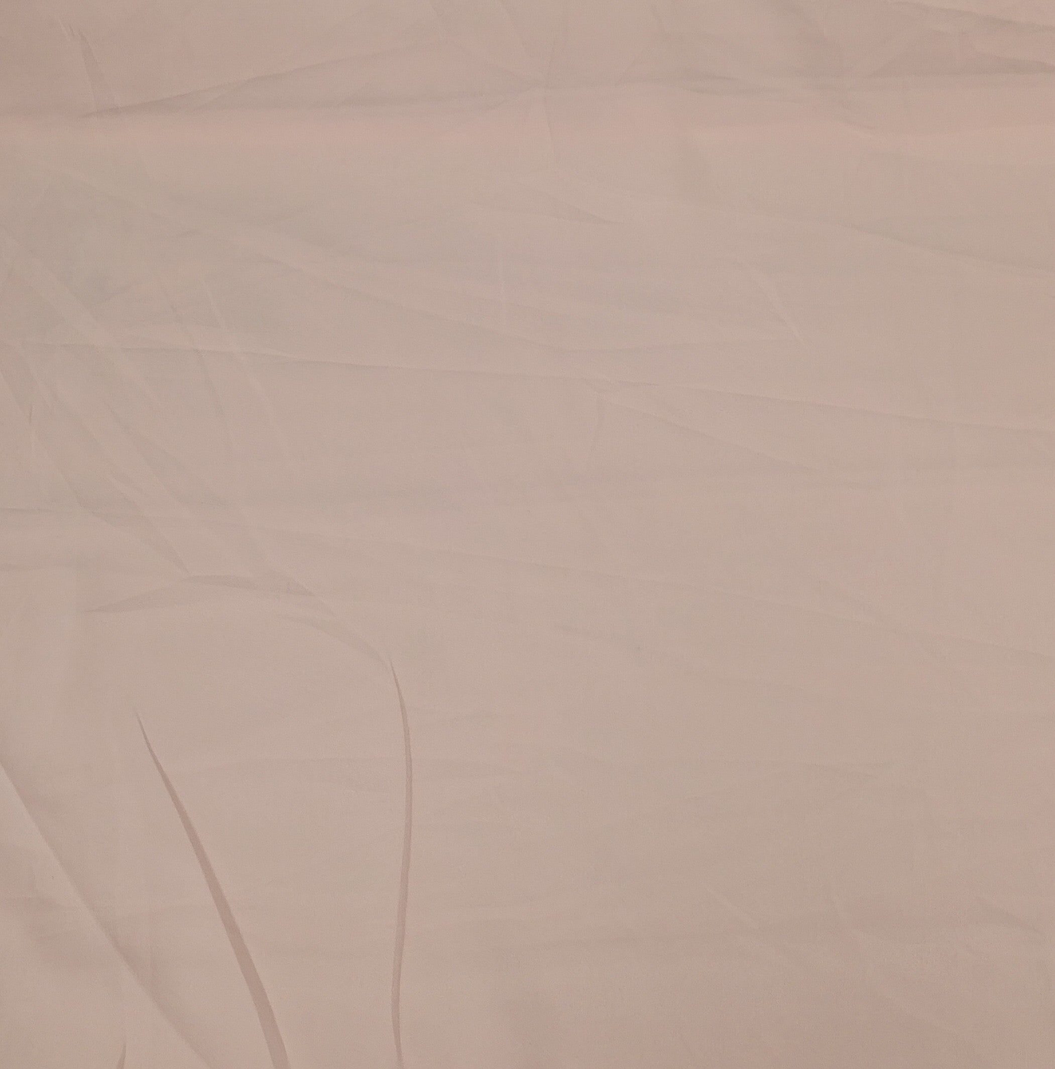 Peach Solid Malai Crepe Fabric - TradeUNO