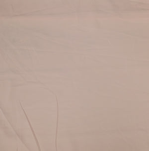 Peach Solid Malai Crepe Fabric - TradeUNO