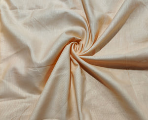Peach Solid Solid Cotton Linen MKT-22485 - TradeUNO